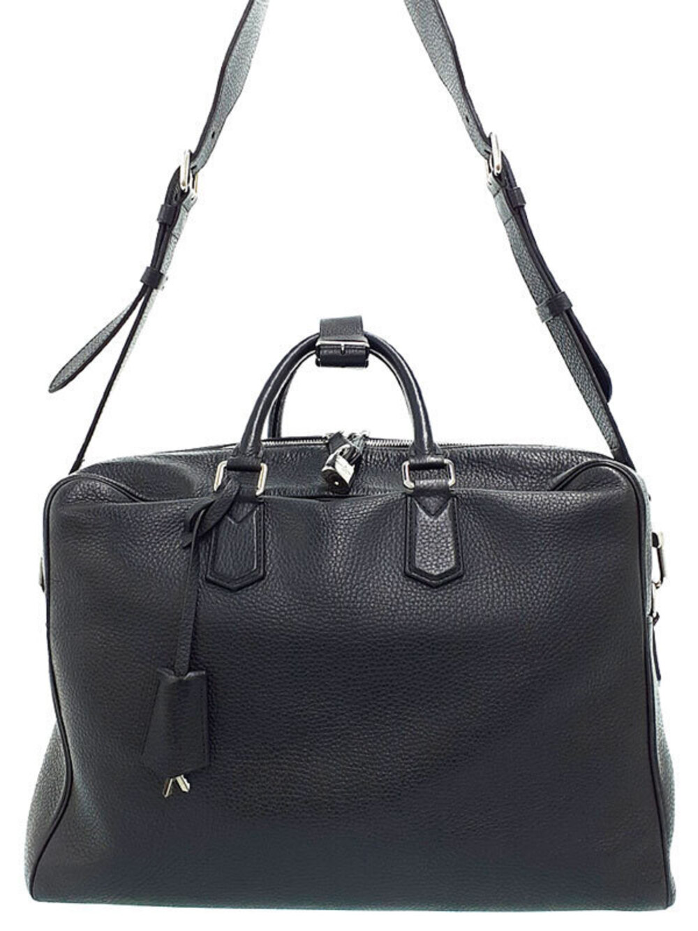 Louis Vuitton Gustave Daily Bag grained Taurillon leather Black